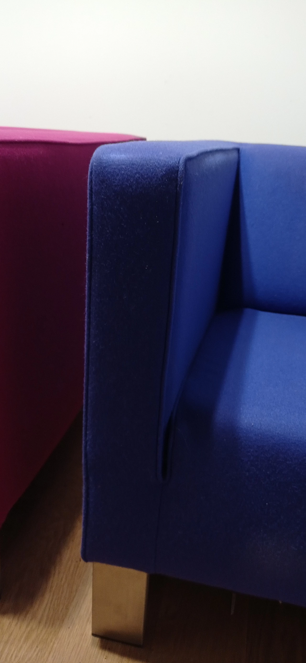 Pair of Lekker Strak armchairs by Gerard van den Berg for Lensvelt 71