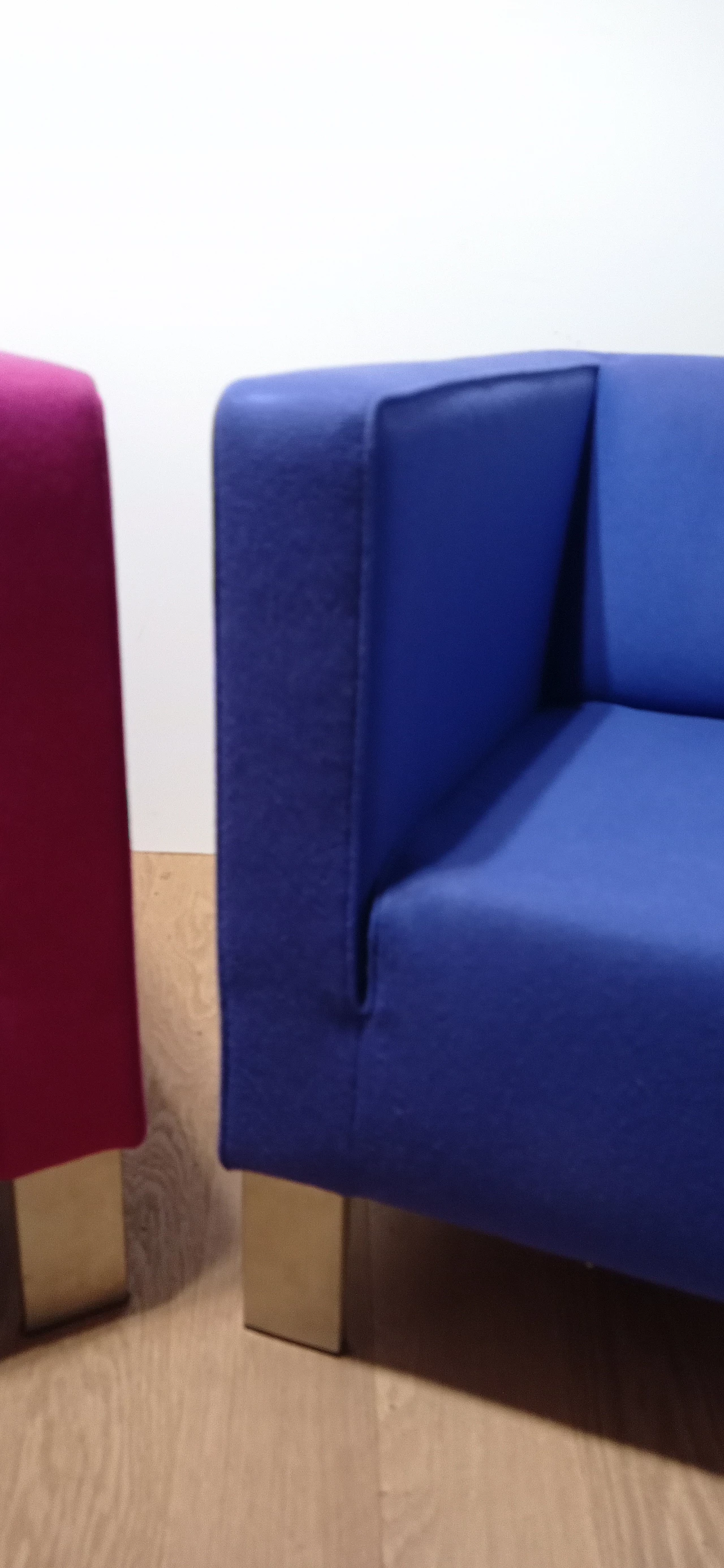 Pair of Lekker Strak armchairs by Gerard van den Berg for Lensvelt 113