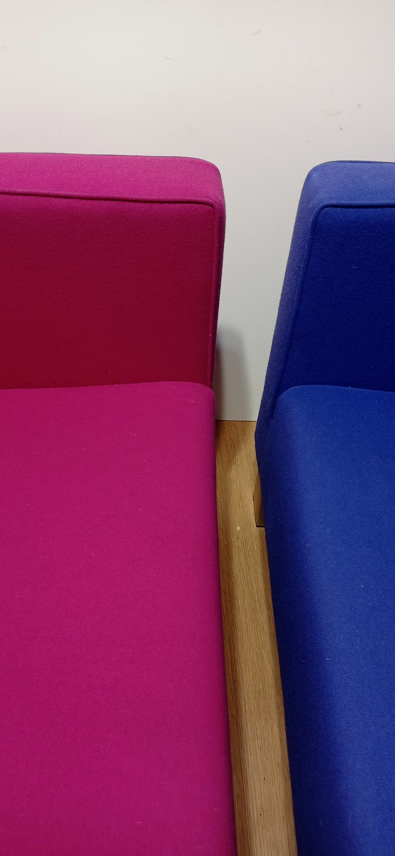 Pair of Lekker Strak armchairs by Gerard van den Berg for Lensvelt 158