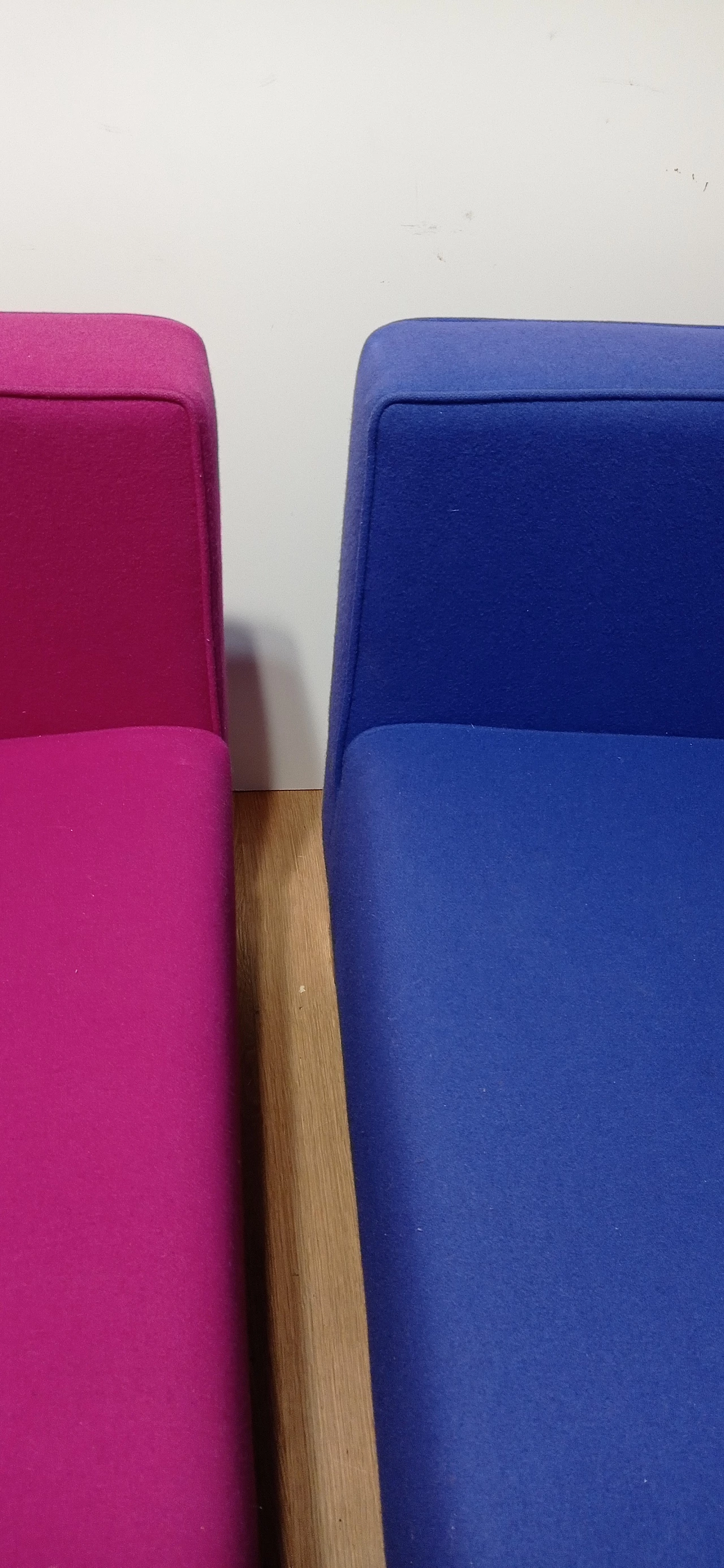 Pair of Lekker Strak armchairs by Gerard van den Berg for Lensvelt 159