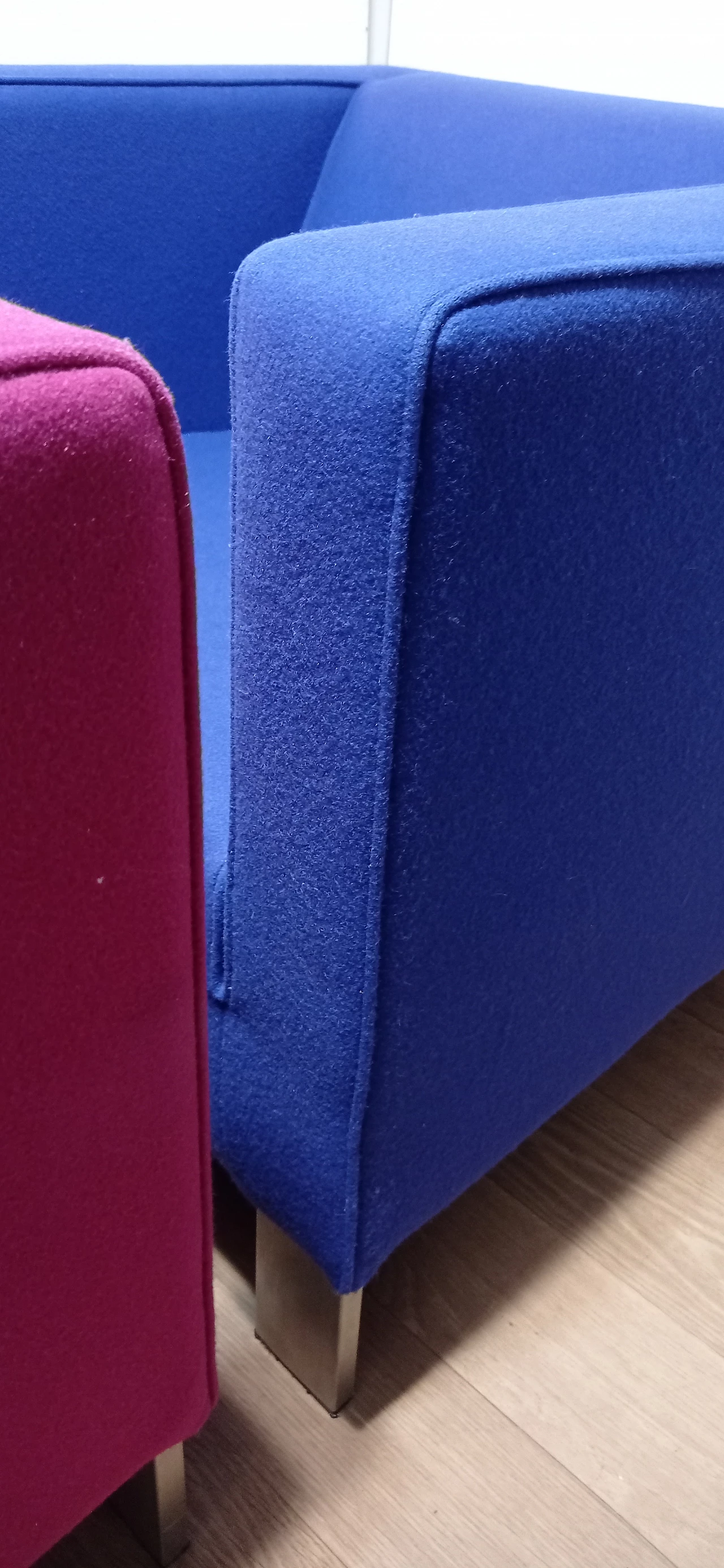 Pair of Lekker Strak armchairs by Gerard van den Berg for Lensvelt 168