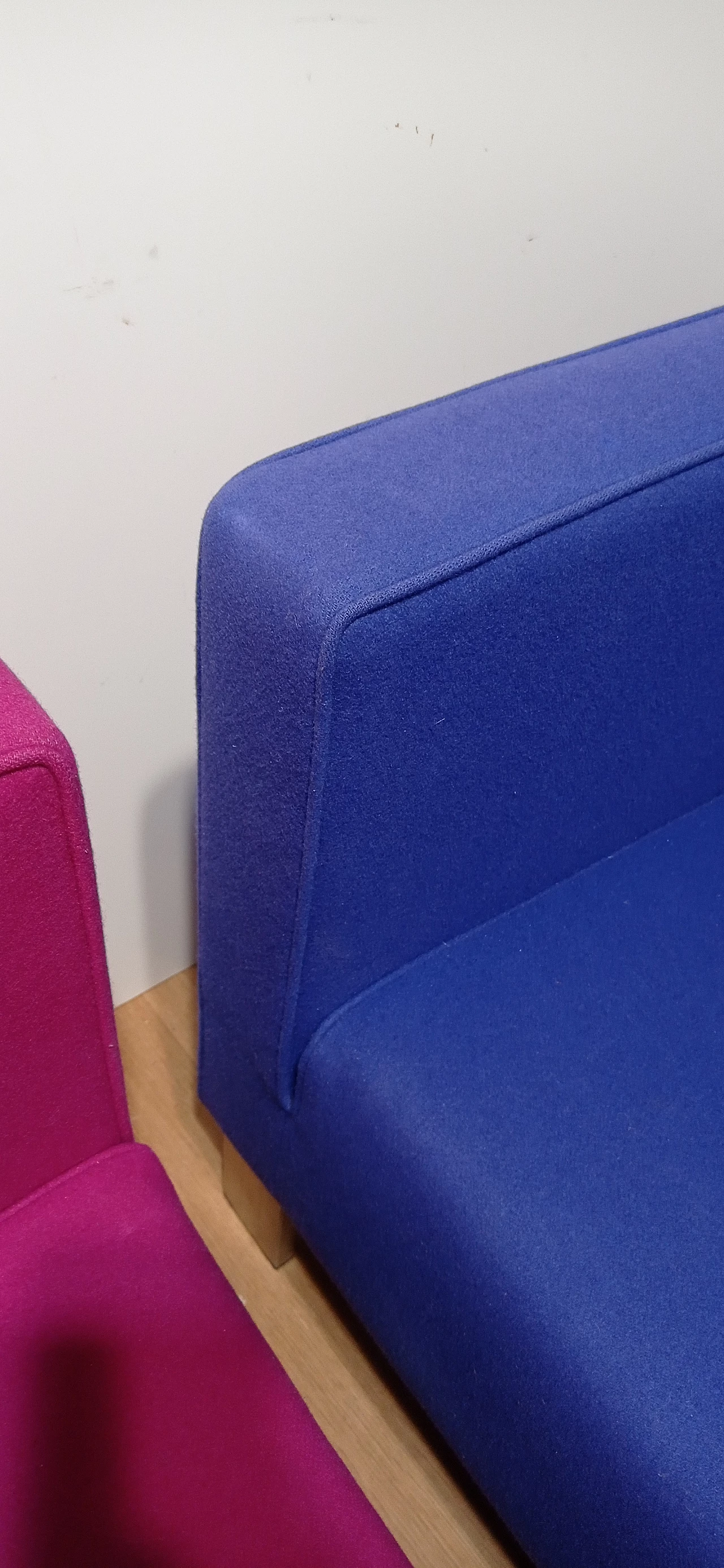 Pair of Lekker Strak armchairs by Gerard van den Berg for Lensvelt 169