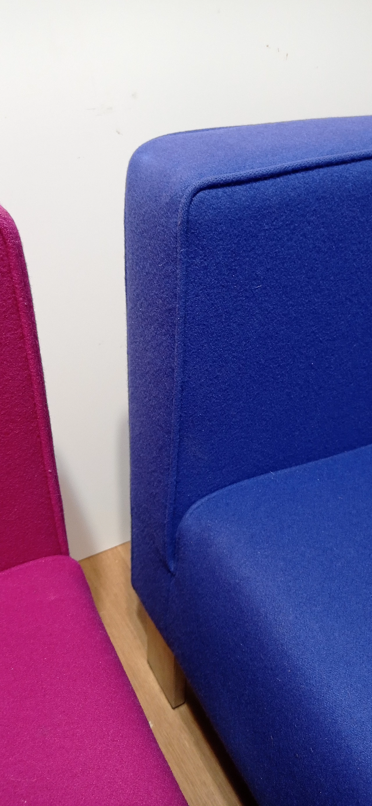 Pair of Lekker Strak armchairs by Gerard van den Berg for Lensvelt 174