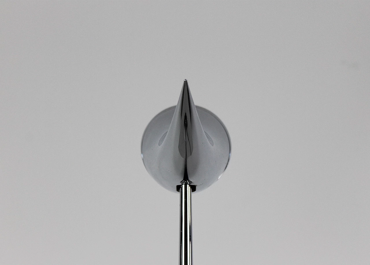 Ara polished chrome metal table lamp by Philippe Starck for Flos, 1988 6