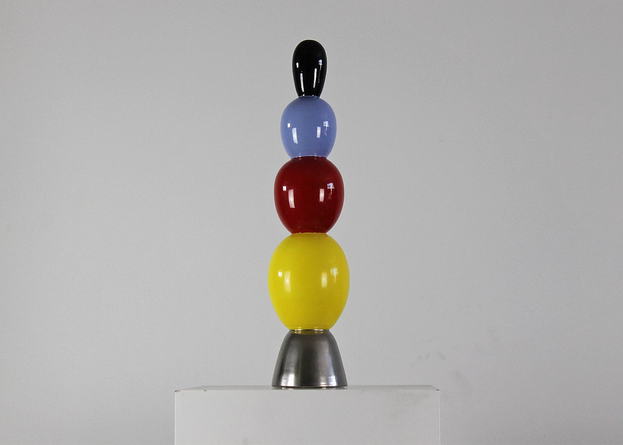 Alessandro Mendini, Triglyph, ceramic sculpture for Superego, 2000s 5