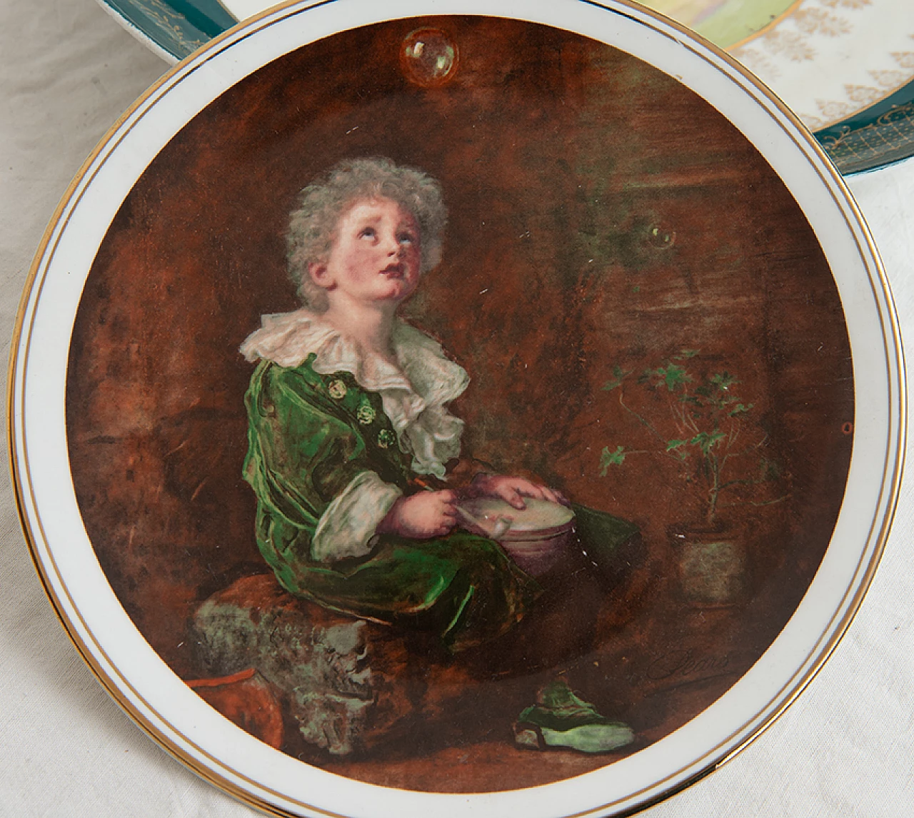 6 Vienna porcelain plates by Angelica Kauffmann, early 20th century 4