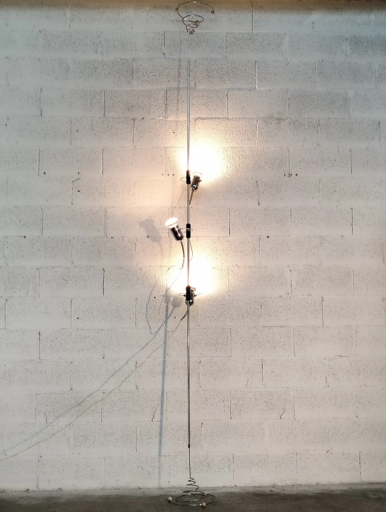 Cielo e Terra floor lamp by Francesco Fois for Reggiani, 1970s 1
