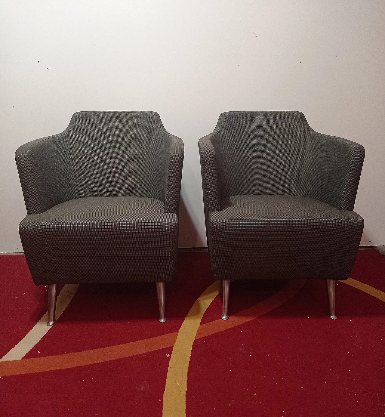 Coppia di poltrone Jules di Enrico Franzolini per Moroso 1