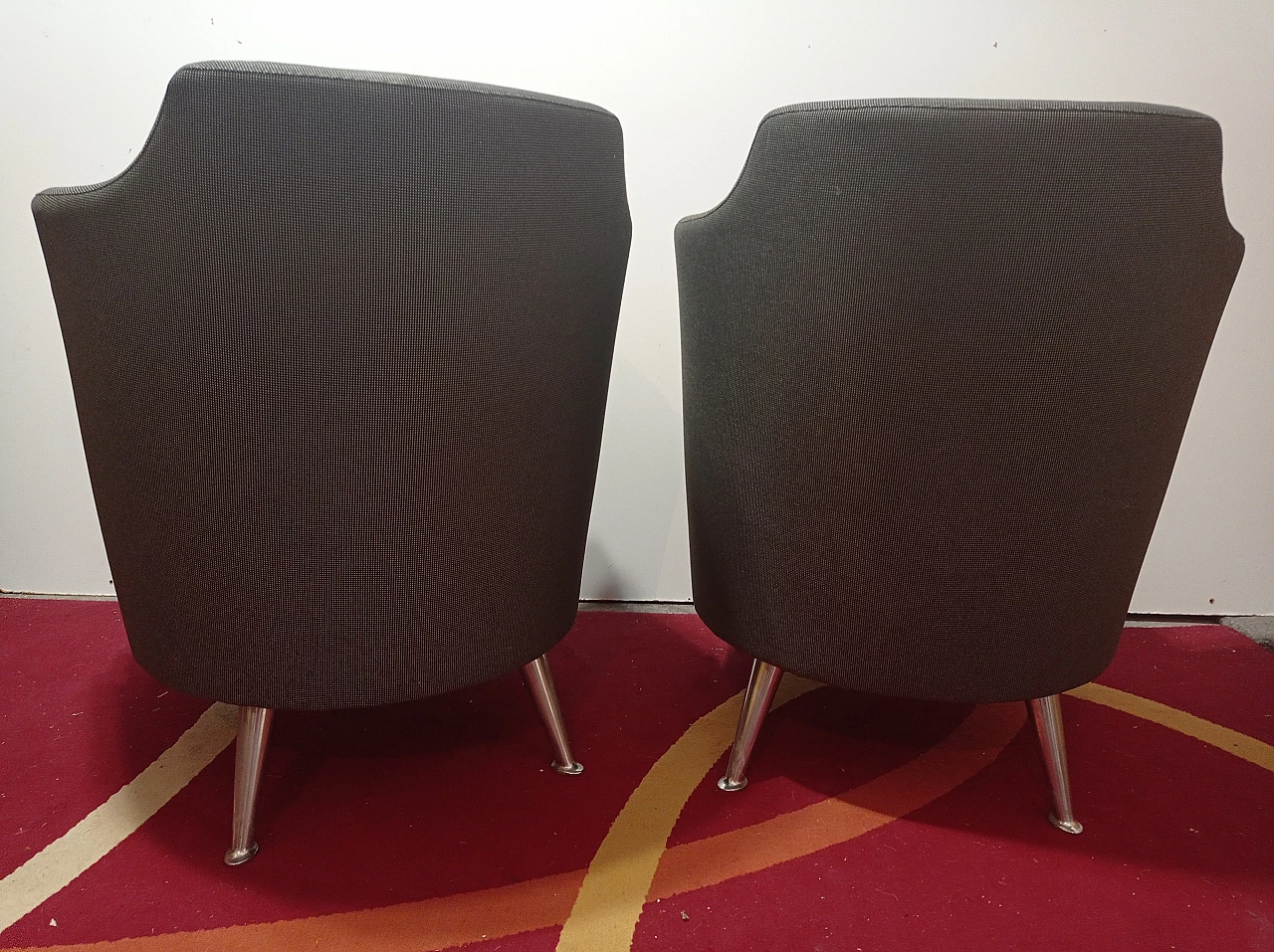 Coppia di poltrone Jules di Enrico Franzolini per Moroso 5