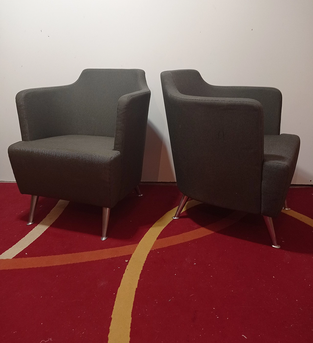 Coppia di poltrone Jules di Enrico Franzolini per Moroso 8