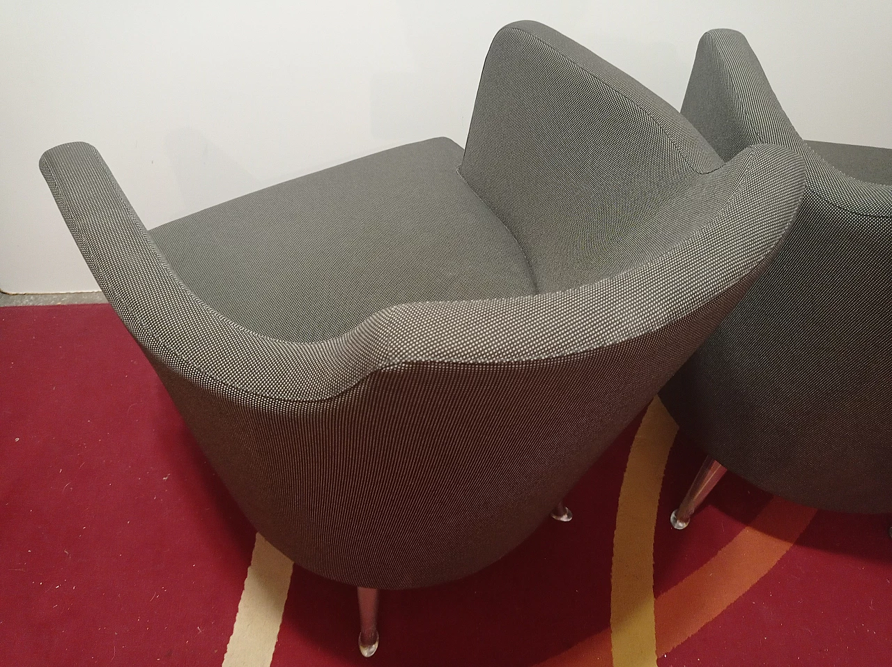 Coppia di poltrone Jules di Enrico Franzolini per Moroso 24