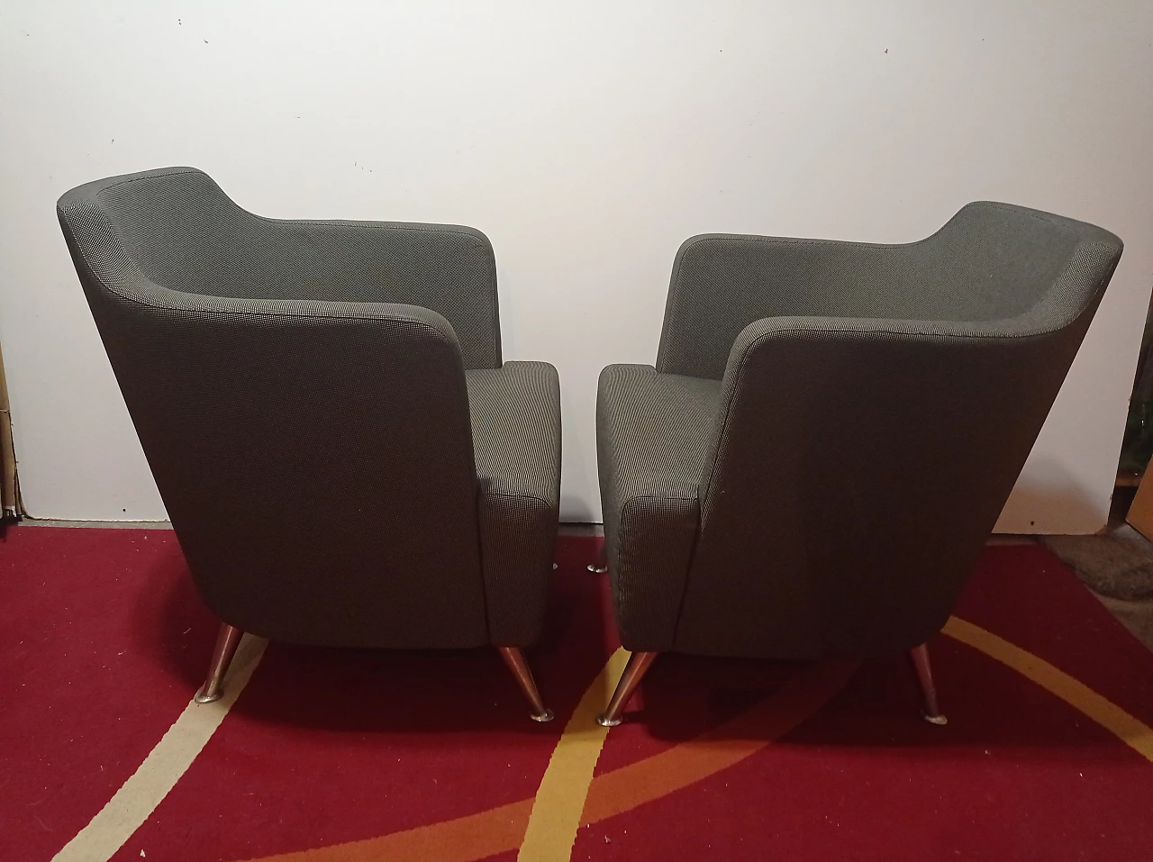 Coppia di poltrone Jules di Enrico Franzolini per Moroso 31