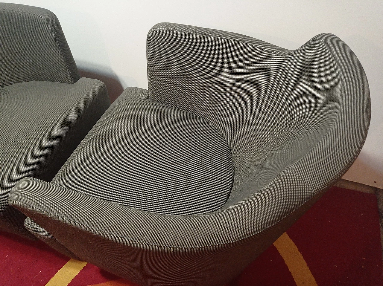 Coppia di poltrone Jules di Enrico Franzolini per Moroso 40