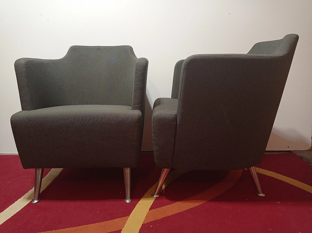 Coppia di poltrone Jules di Enrico Franzolini per Moroso 42