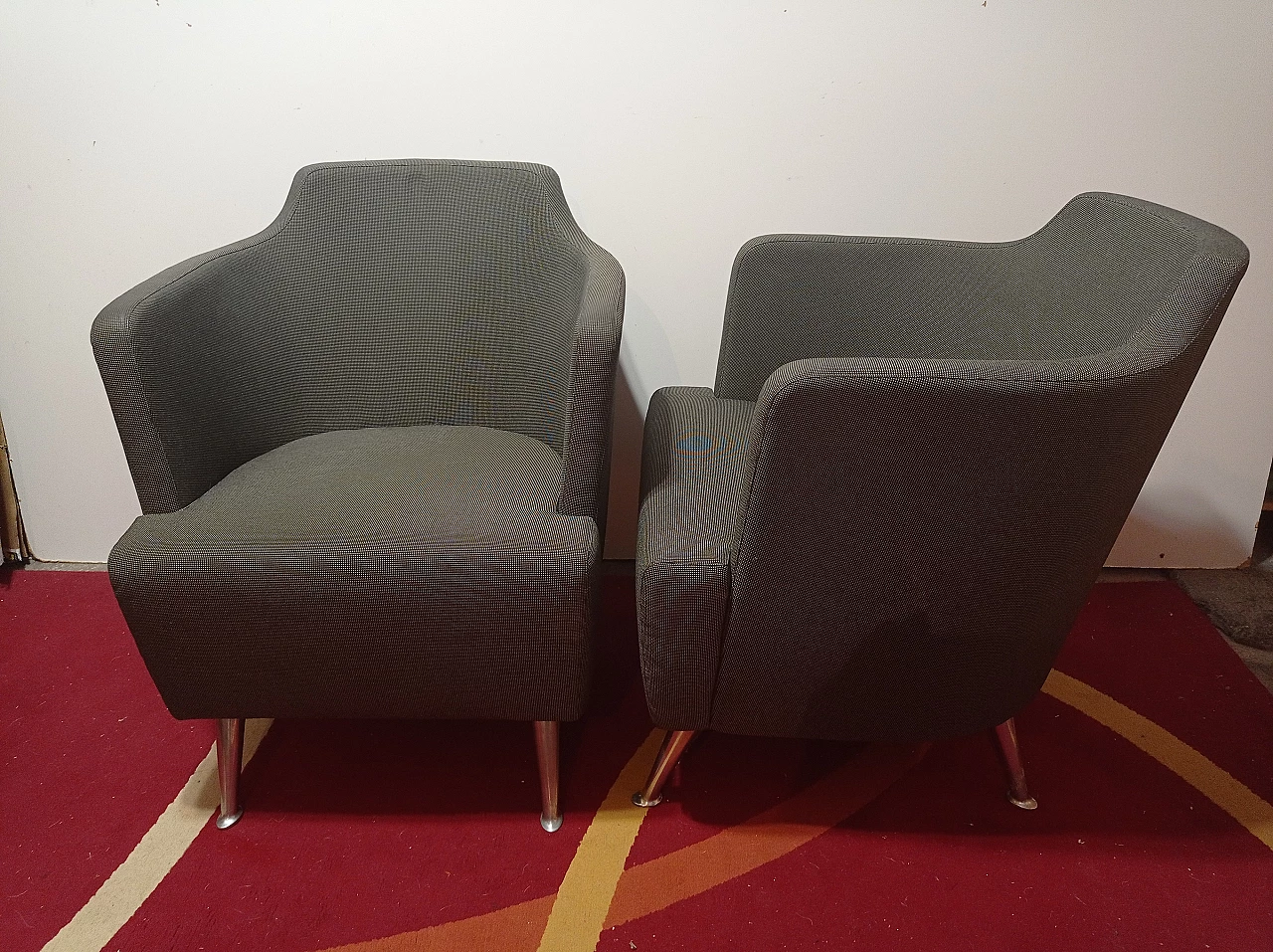 Coppia di poltrone Jules di Enrico Franzolini per Moroso 43