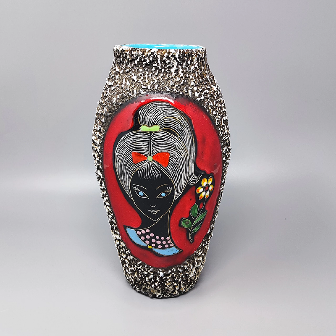 Vaso 201 in lava di Melior, anni '60 1