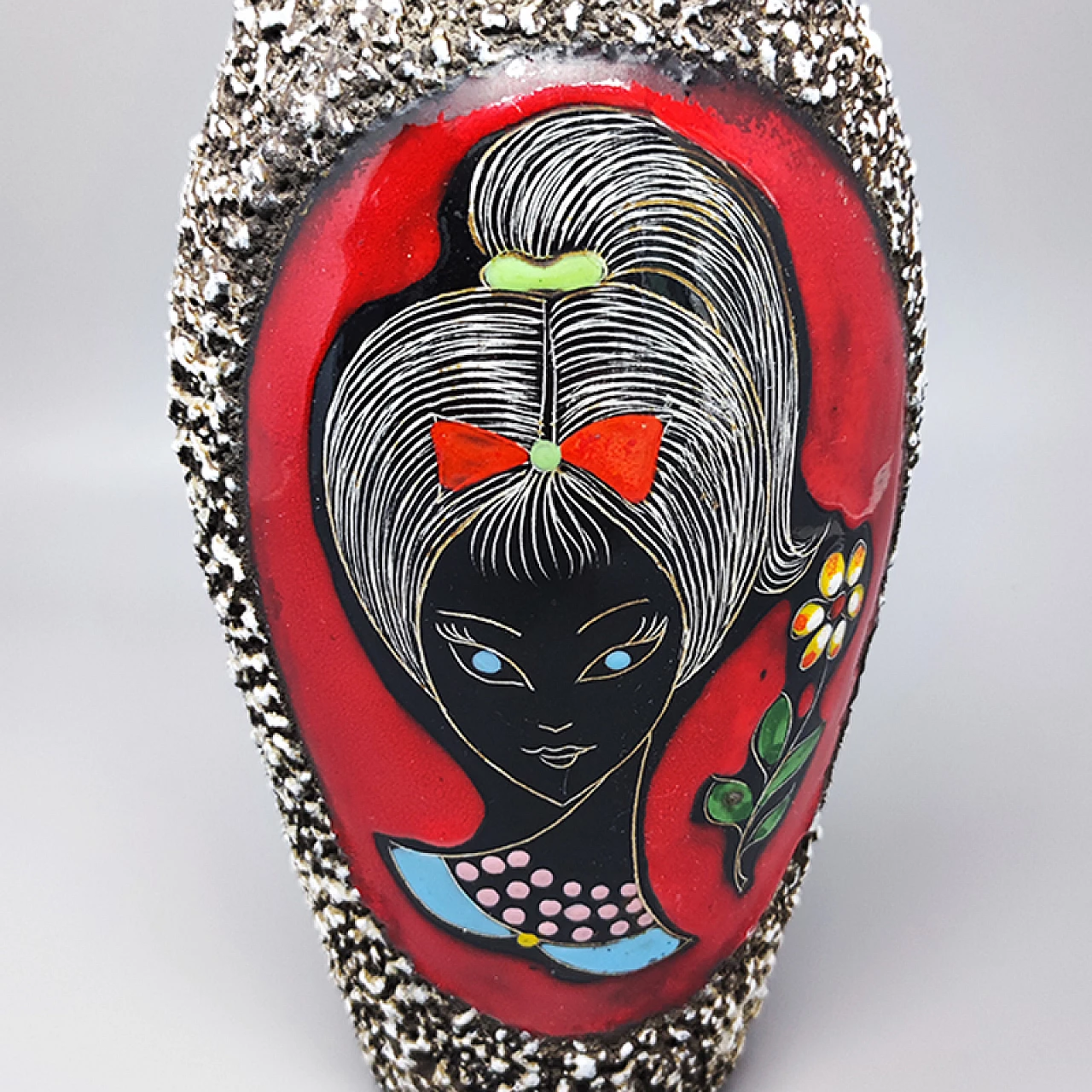 Vaso 201 in lava di Melior, anni '60 4