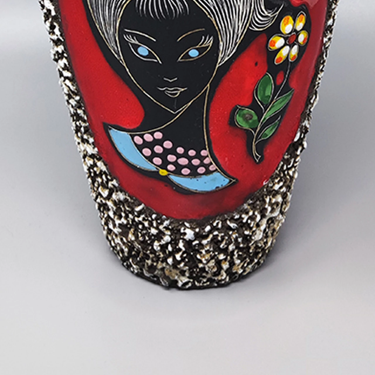 Vaso 201 in lava di Melior, anni '60 9