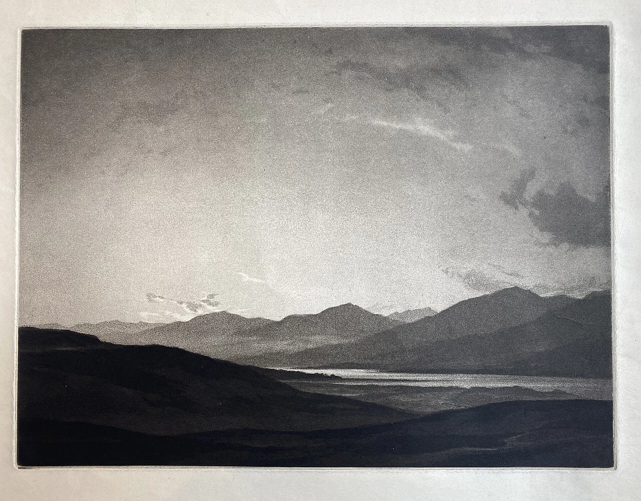 George Percival Gaskell, Dying Day, aquatint, 1928 1