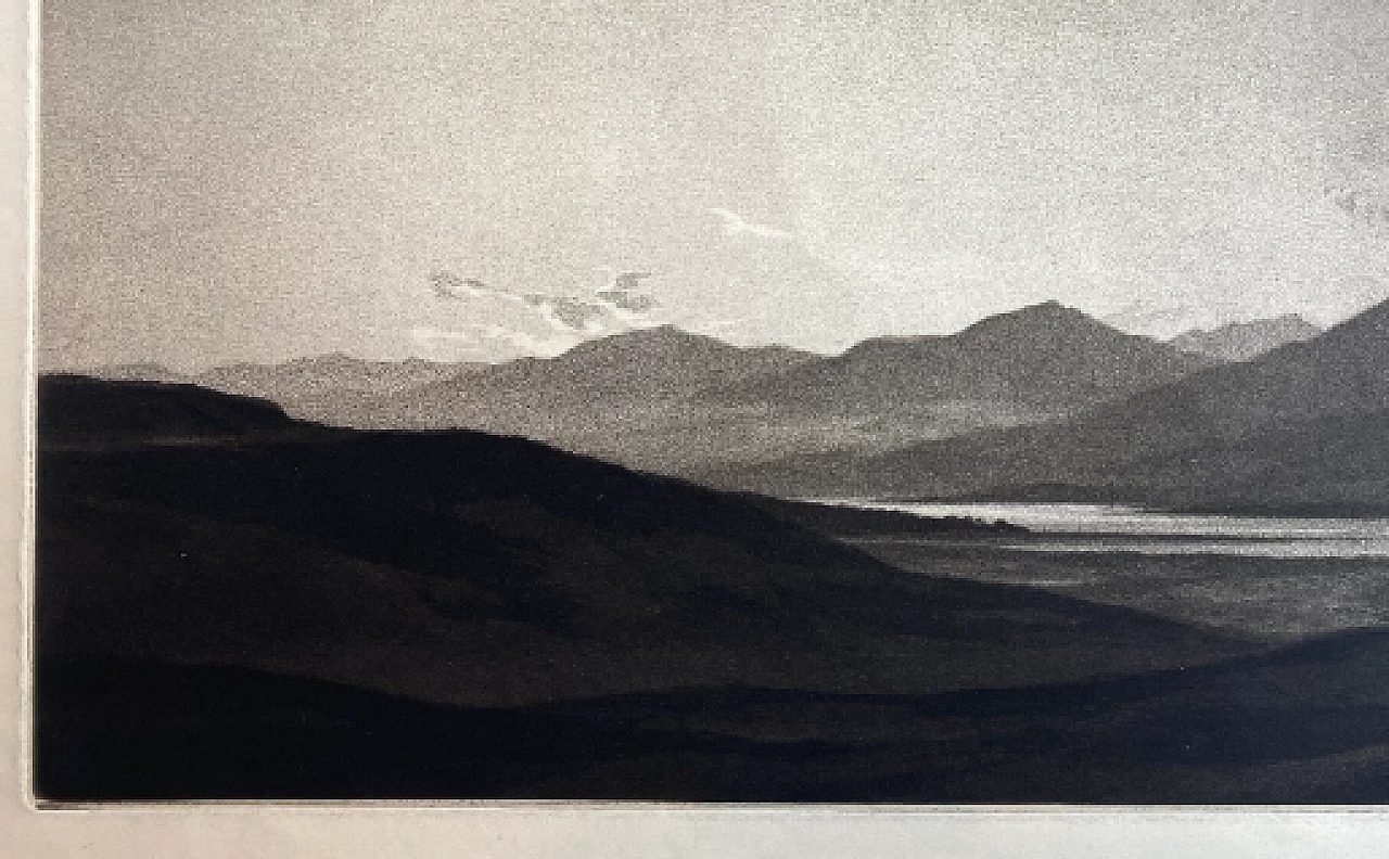 George Percival Gaskell, Dying Day, aquatint, 1928 2