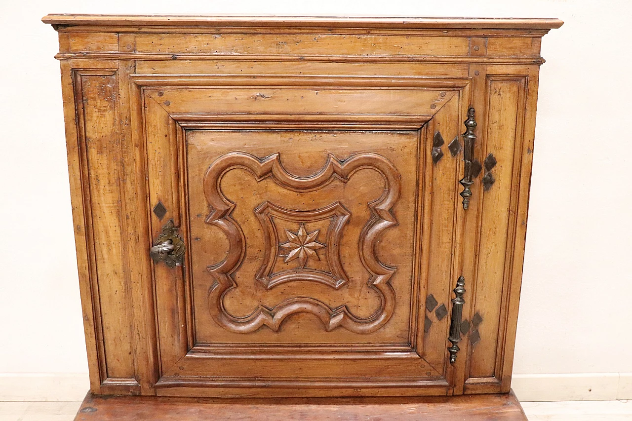 Louis XIV solid walnut kneeling-stool, mid-17th century 3