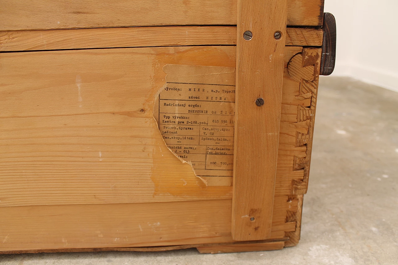 Walnut veneered folding sofa bed by Mier, 1960s 17