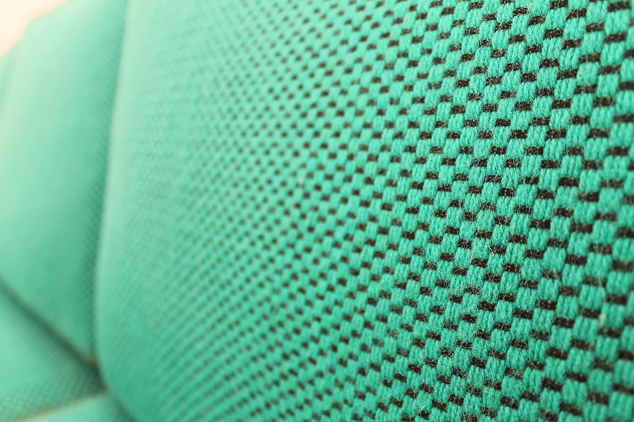 Beech and fabric folding sofa bed by Jitona, 1970s 12