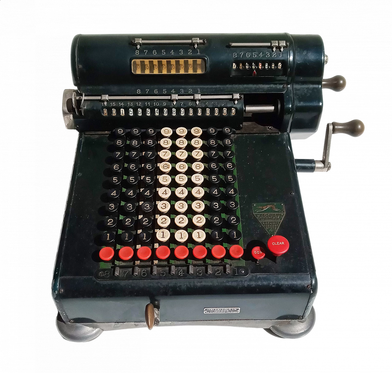 HS8-36961 adding machine calculator by Marchant, 1920s 14