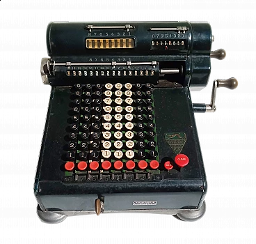 HS8-36961 adding machine calculator by Marchant, 1920s