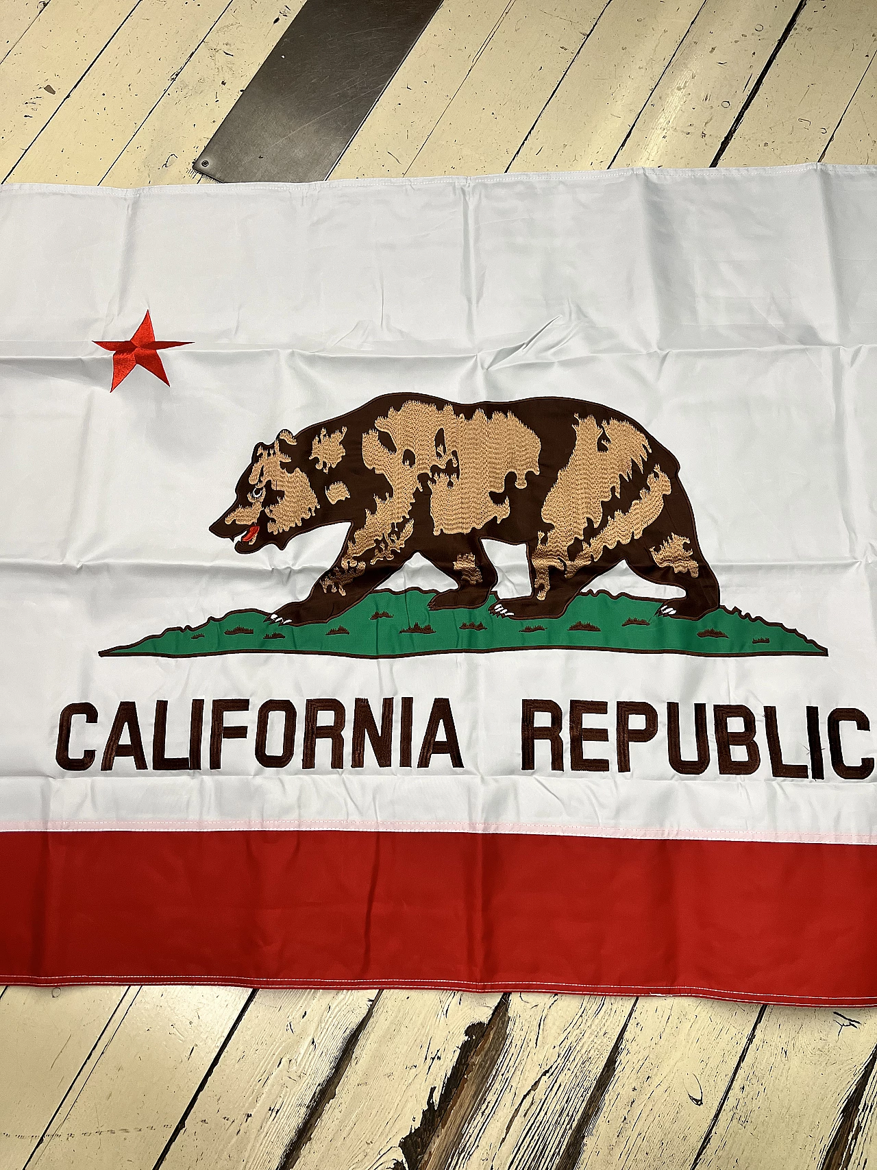 Nylon flag of the State of California 5