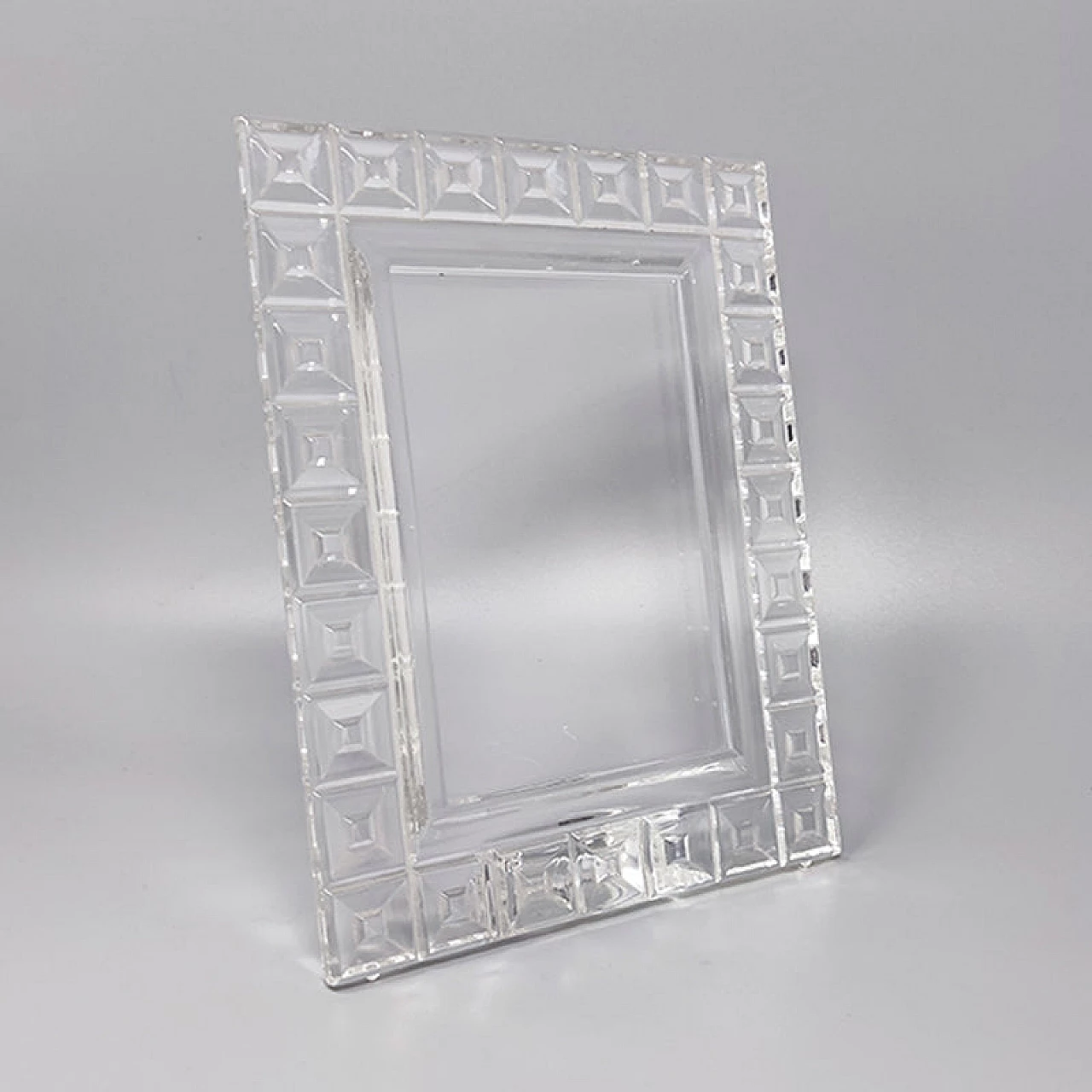 Crystal photo frame by Rosenthal, 1960s 1