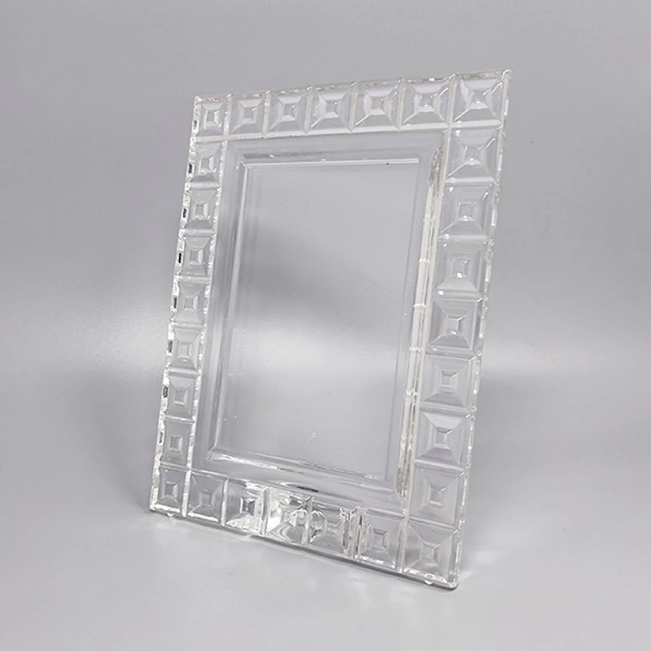 Crystal photo frame by Rosenthal, 1960s 2