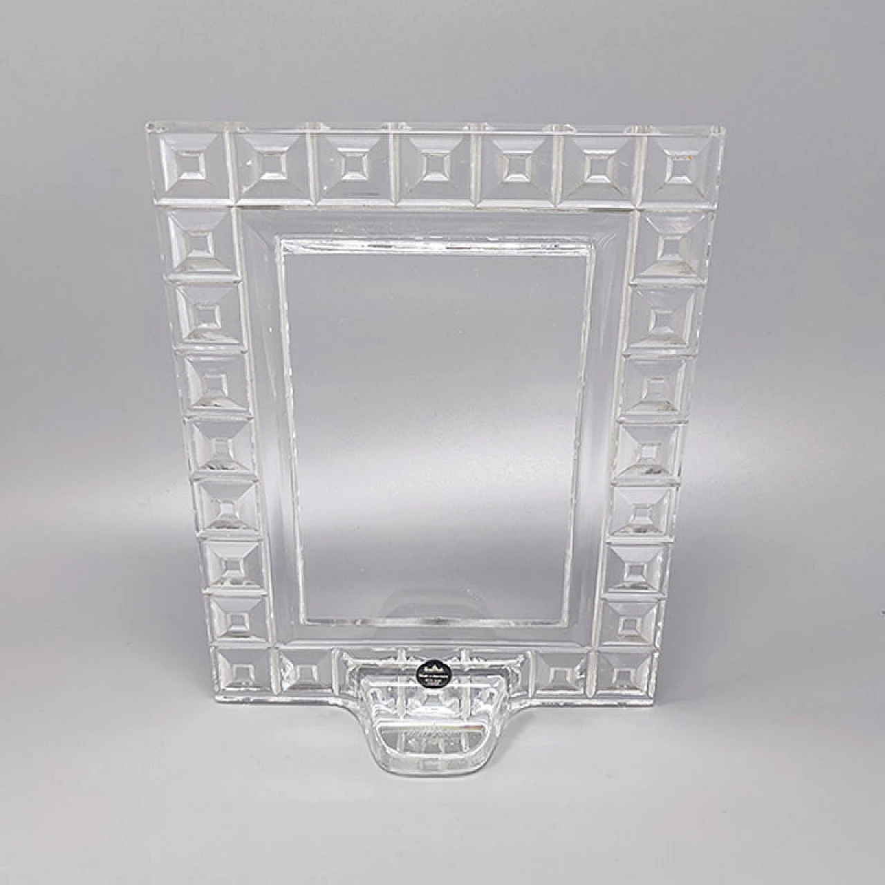 Cornice portafoto in cristallo di Rosenthal, anni '60 4