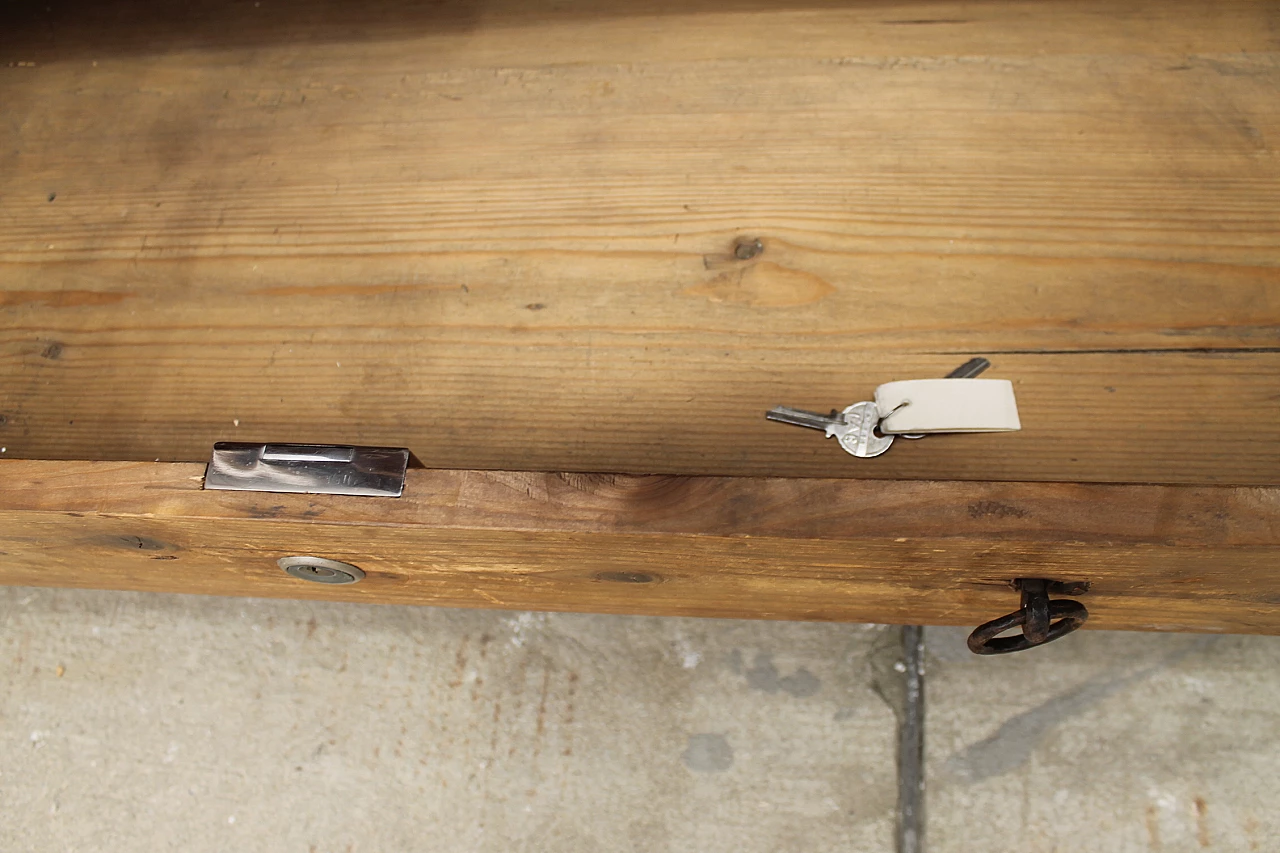 Armadio Barocco in quercia massiccio con intarsi in noce, fine '700 23