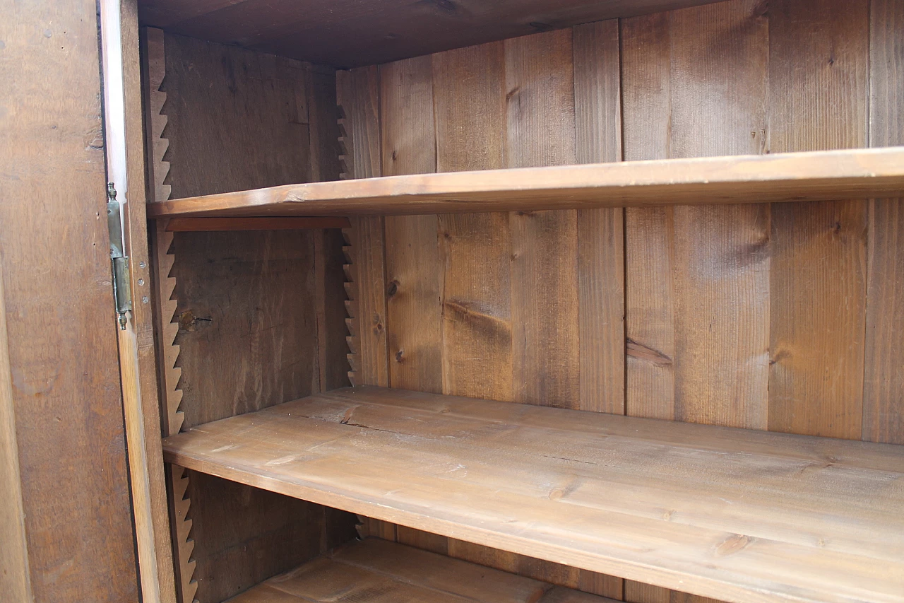 Armadio Barocco in quercia massiccio con intarsi in noce, fine '700 24