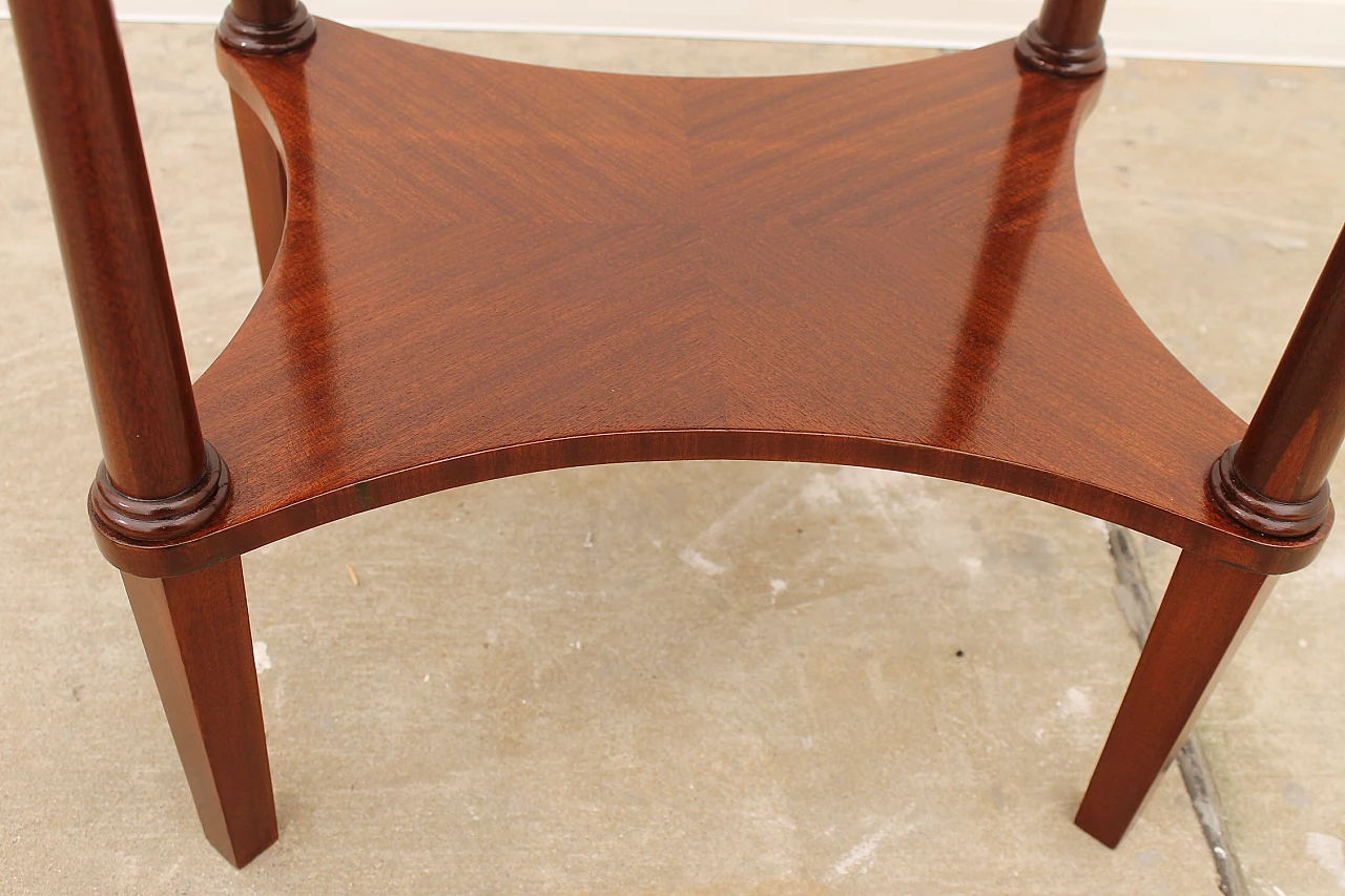 Tavolino Secessione Viennese impiallacciato in mogano, anni '10 6