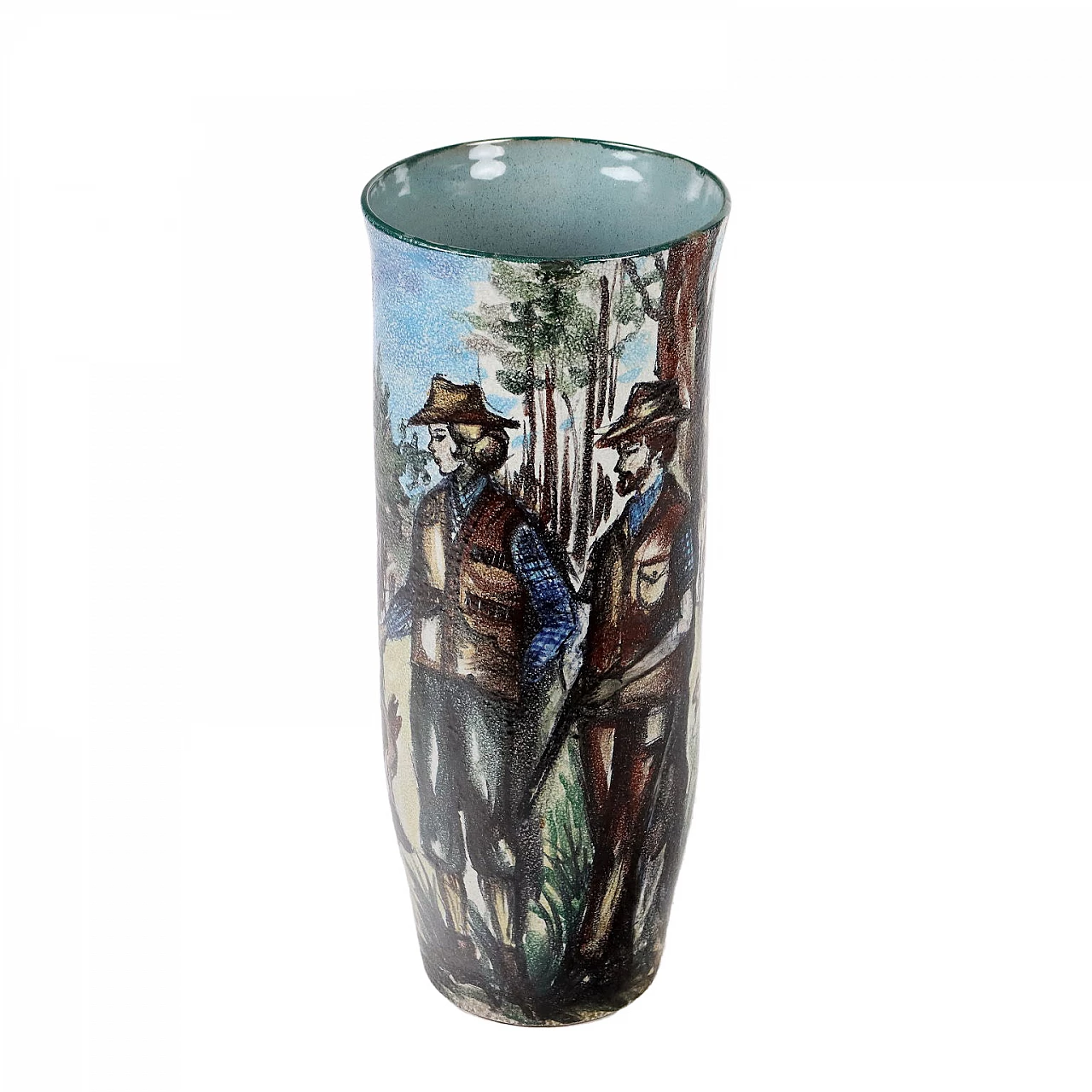 Vase in ceramic by Manifattura San Giorgio 1