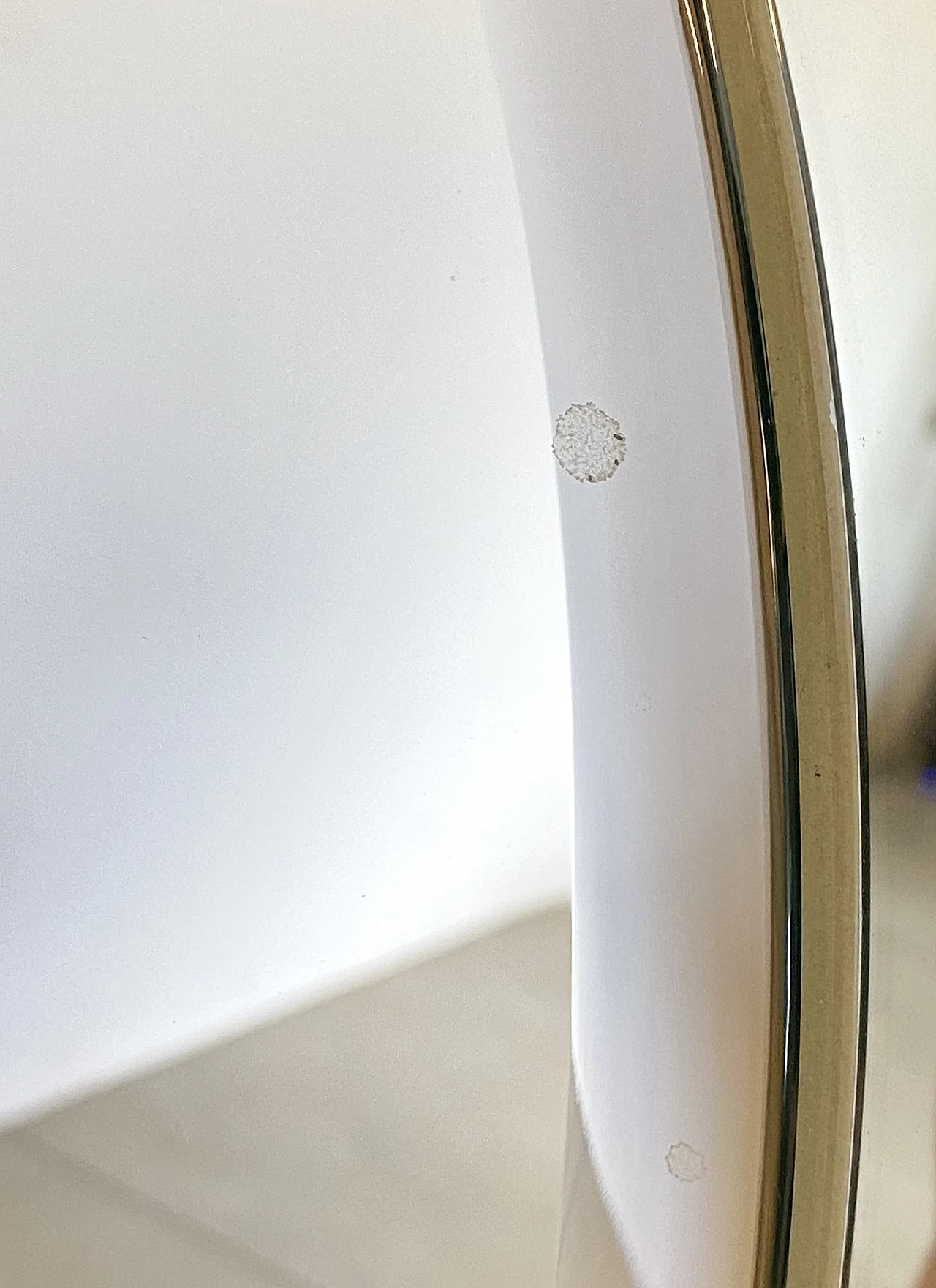 Specchio rotondo da parete, anni '70 3