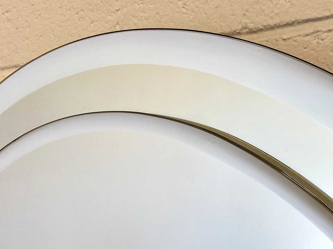 Specchio rotondo da parete, anni '70 4