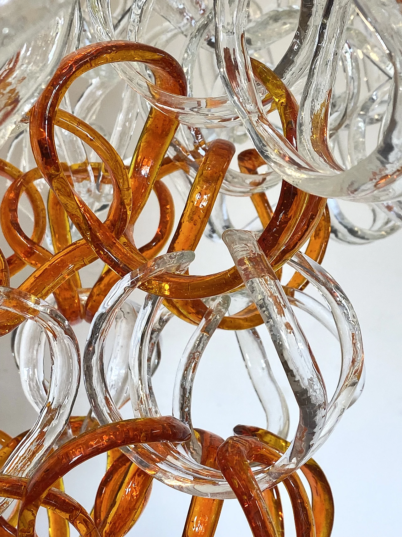 Giogali chandelier by Angelo Mangiarotti for Vistosi, 1960s 17