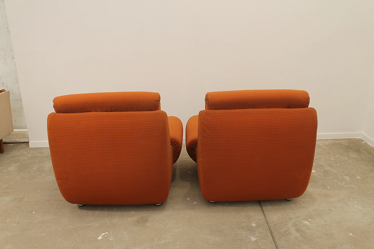 Coppia di poltrone Eastern Bloc di Jitona, anni '70 6