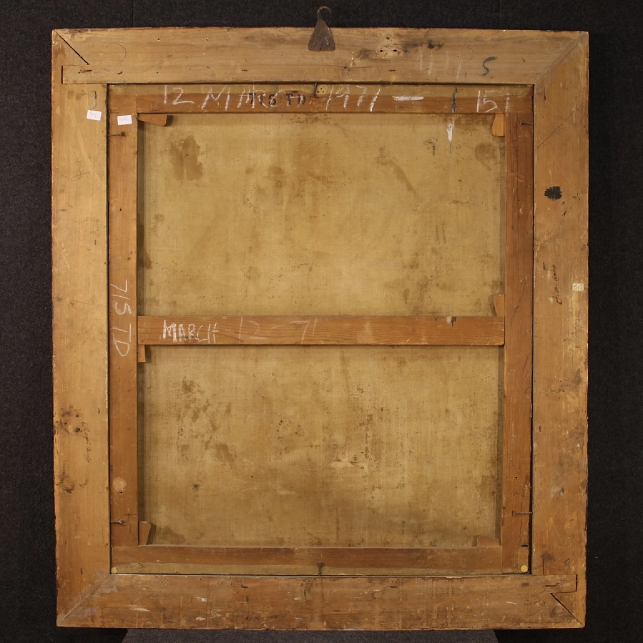 Dipinto di Flagellazione di Gesù, olio su tela, '600 8