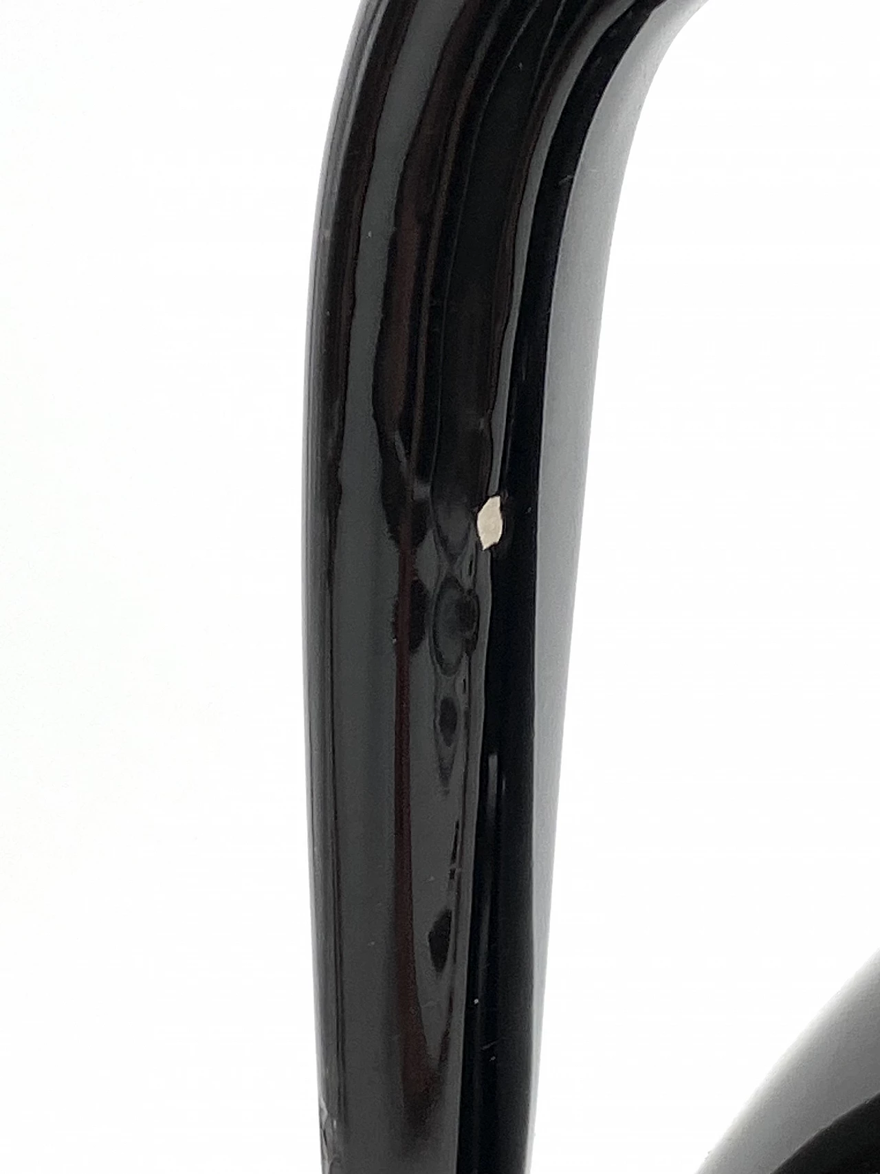 Modern black ceramic vase, 1970s 20