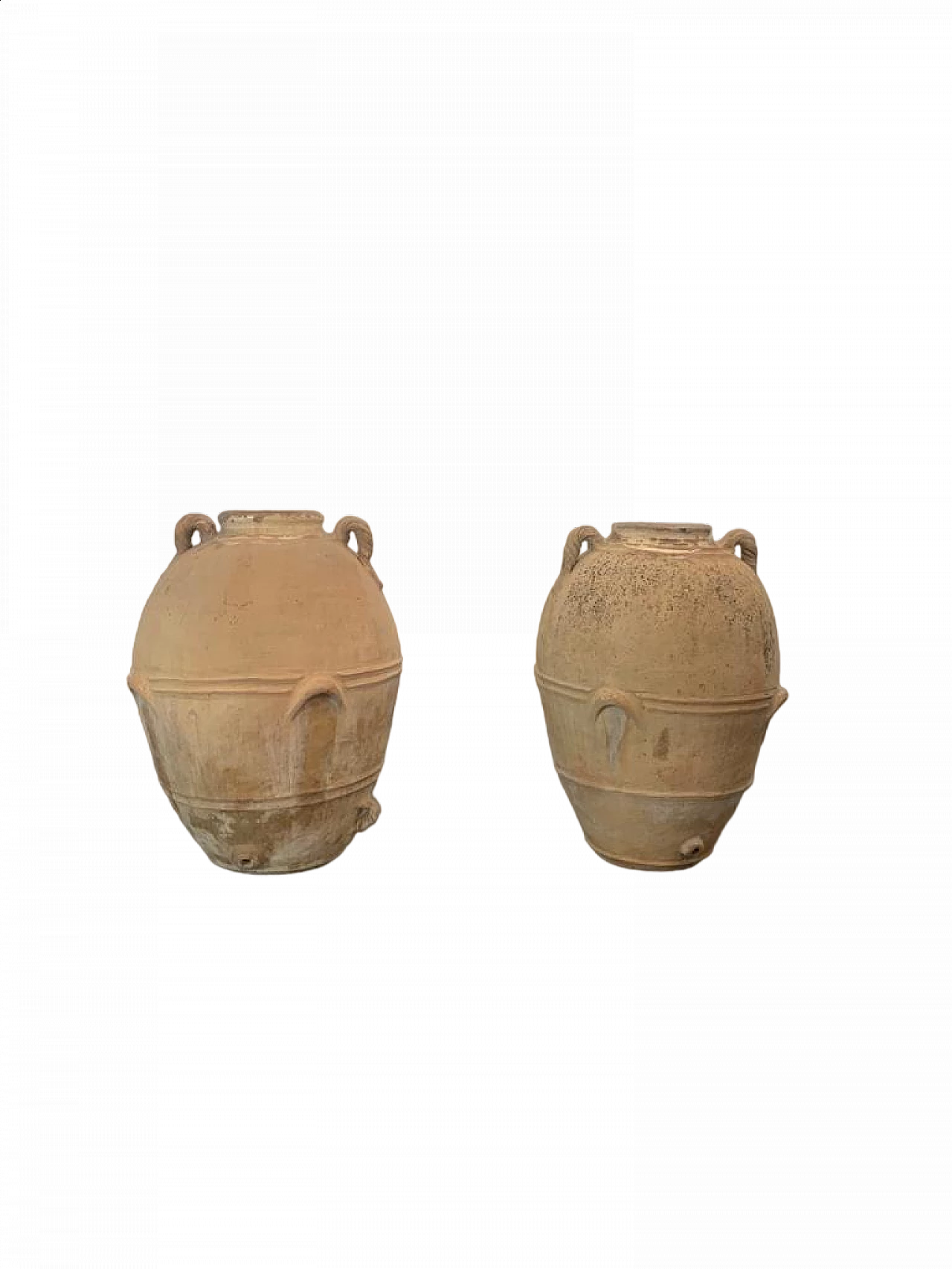 Pair of terracotta jars, early 20th century 13