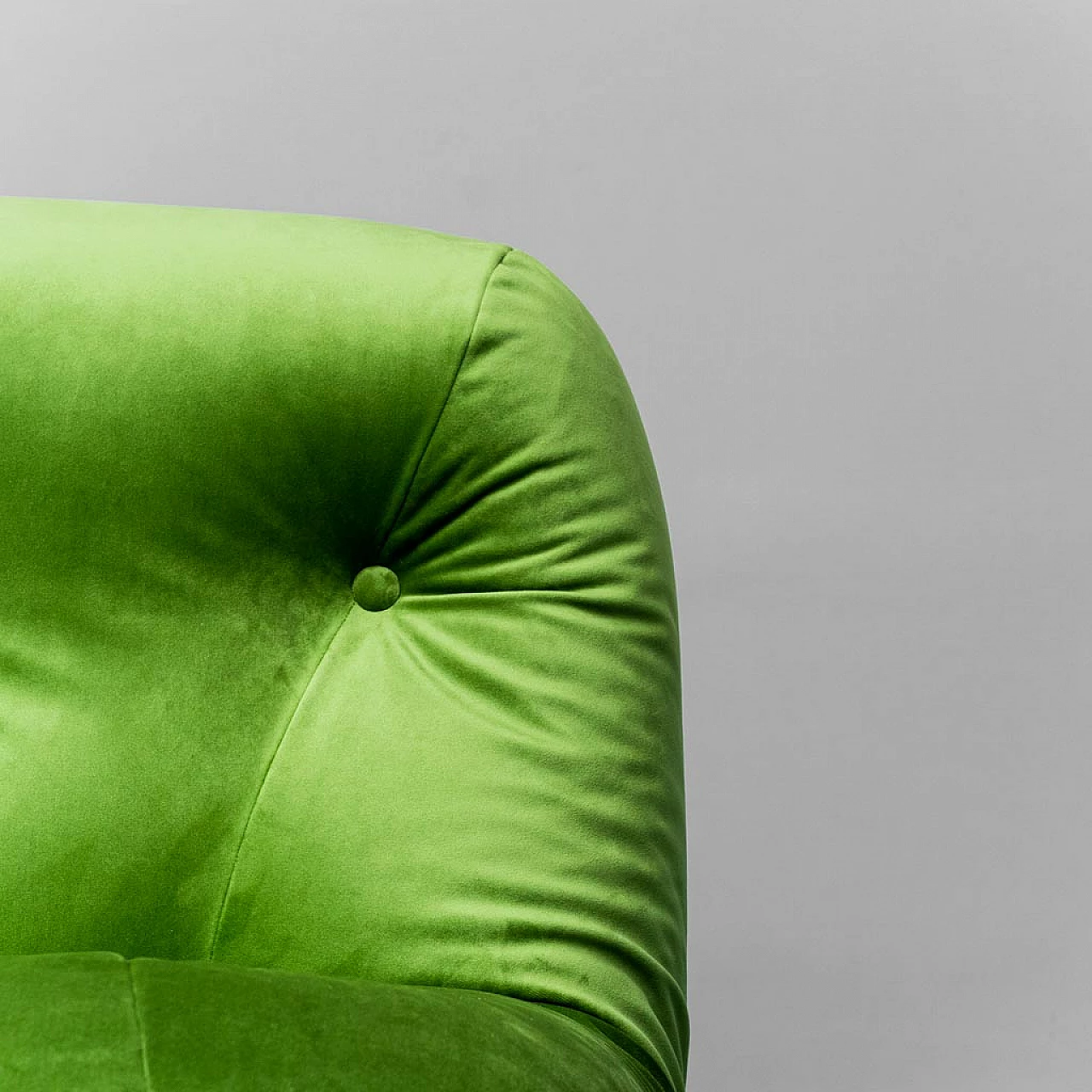 Green Nuvolone armchair by Rino Maturi for Mimo, 1970s 2