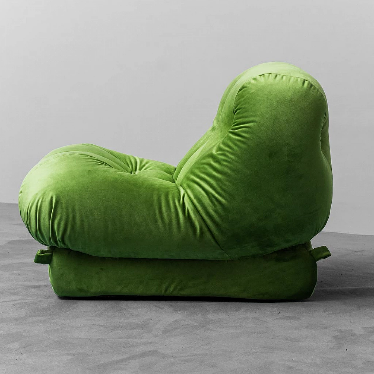 Green Nuvolone armchair by Rino Maturi for Mimo, 1970s 4