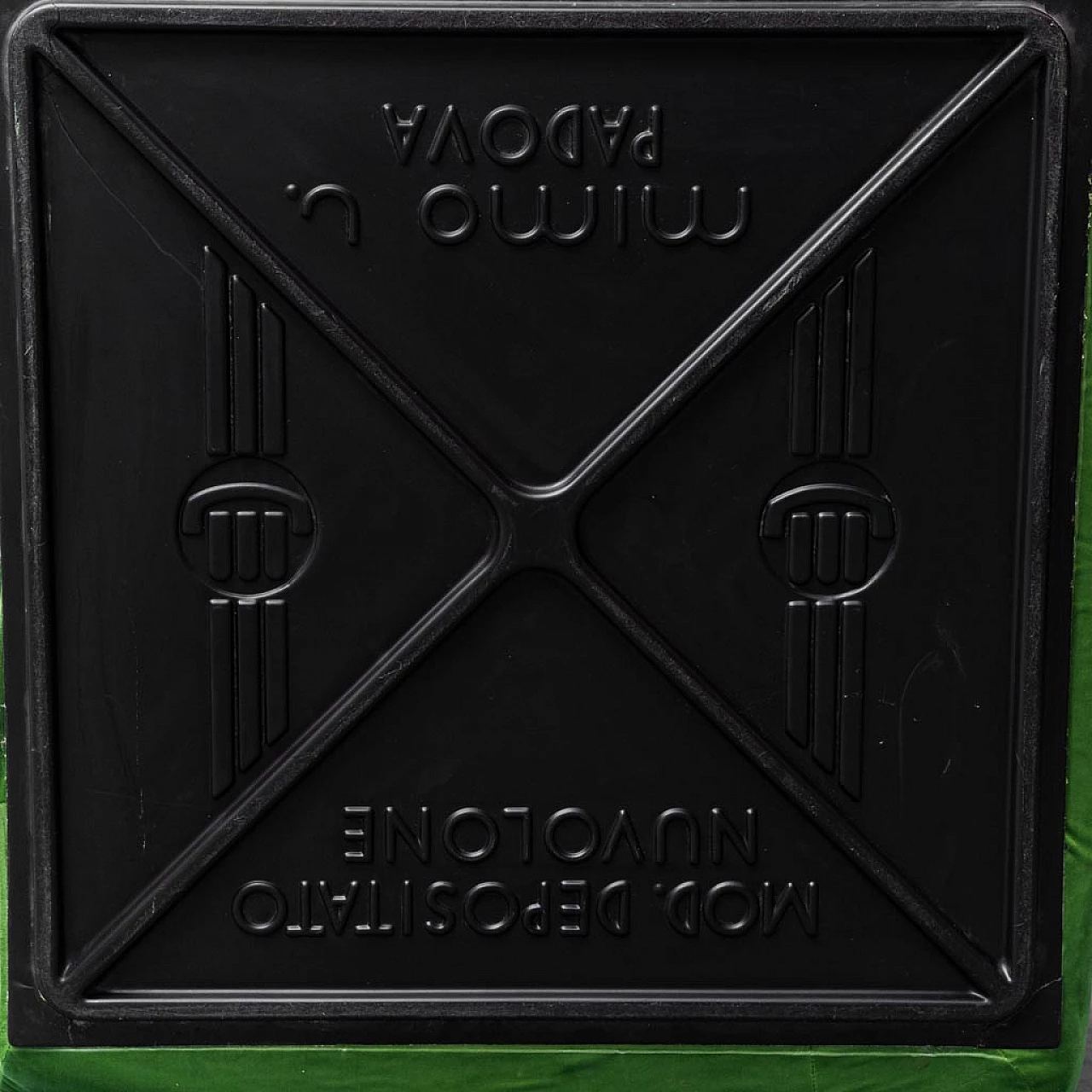 Green Nuvolone armchair by Rino Maturi for Mimo, 1970s 8