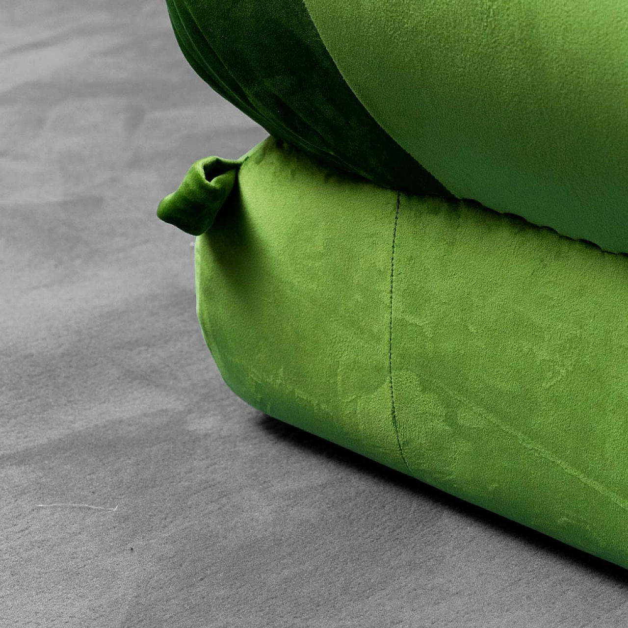 Green Nuvolone armchair by Rino Maturi for Mimo, 1970s 9