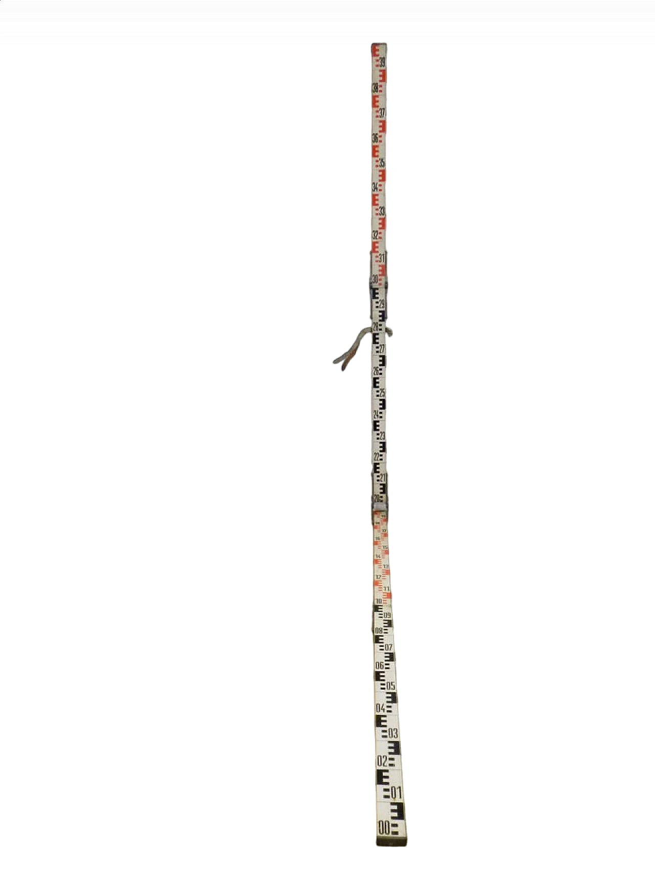 Compressed wood construction site level staff, 1980s 13