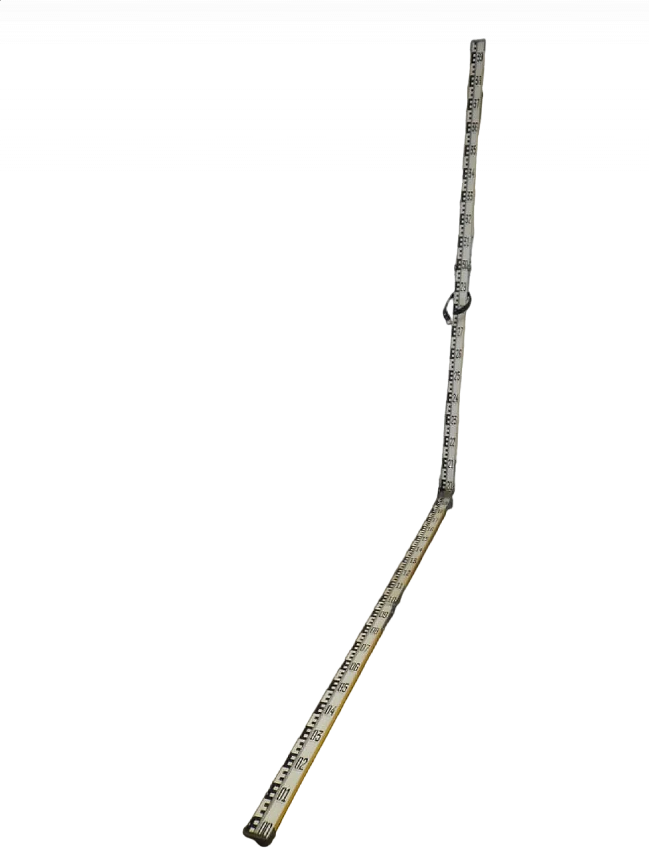 Aluminum construction site level staff, 1980s 12